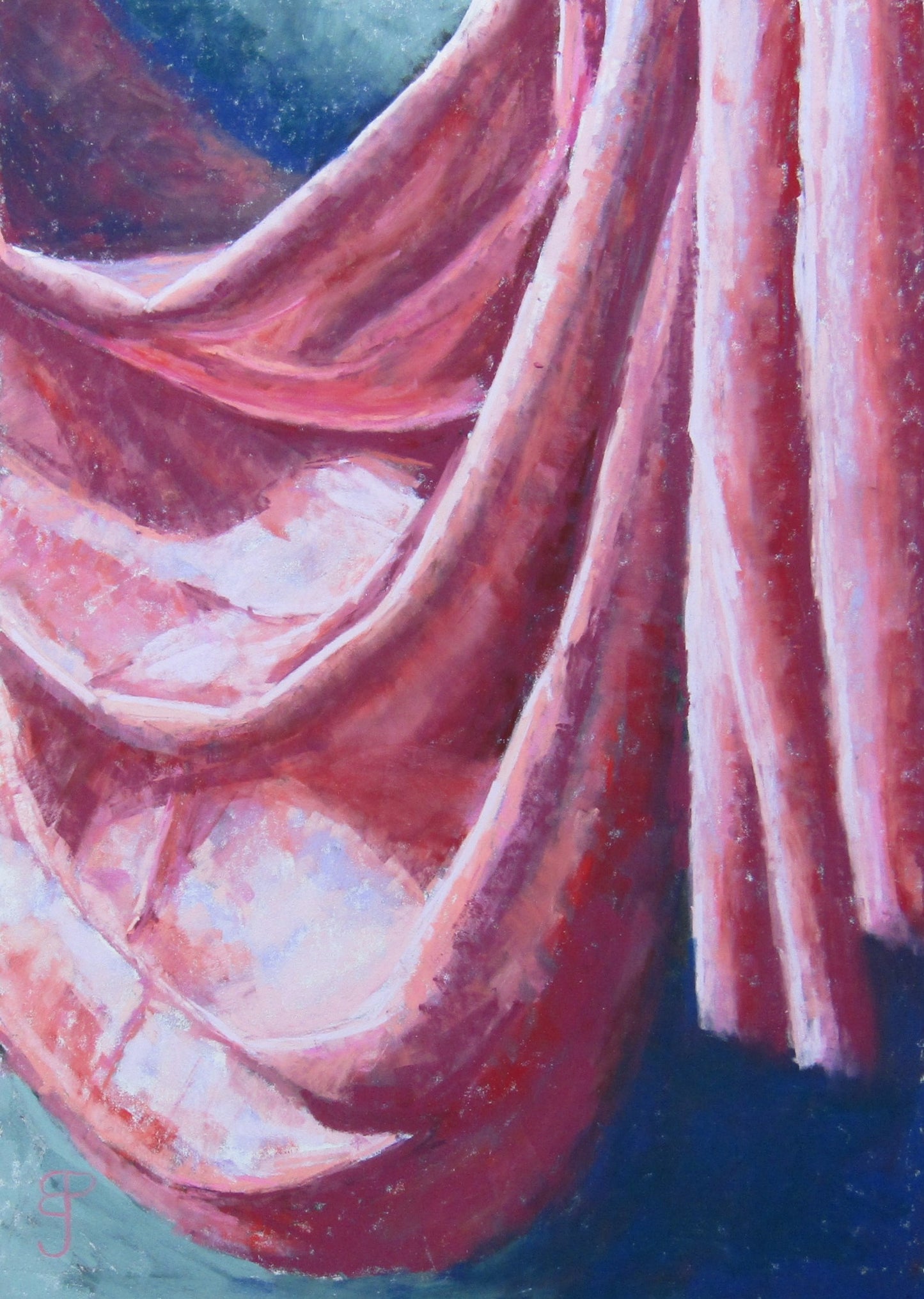 Pink Drapery